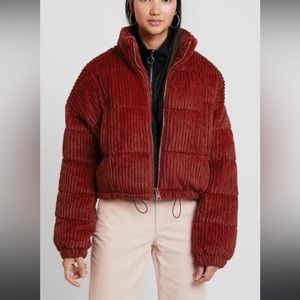 Urban Outfitters Cropped Puffer